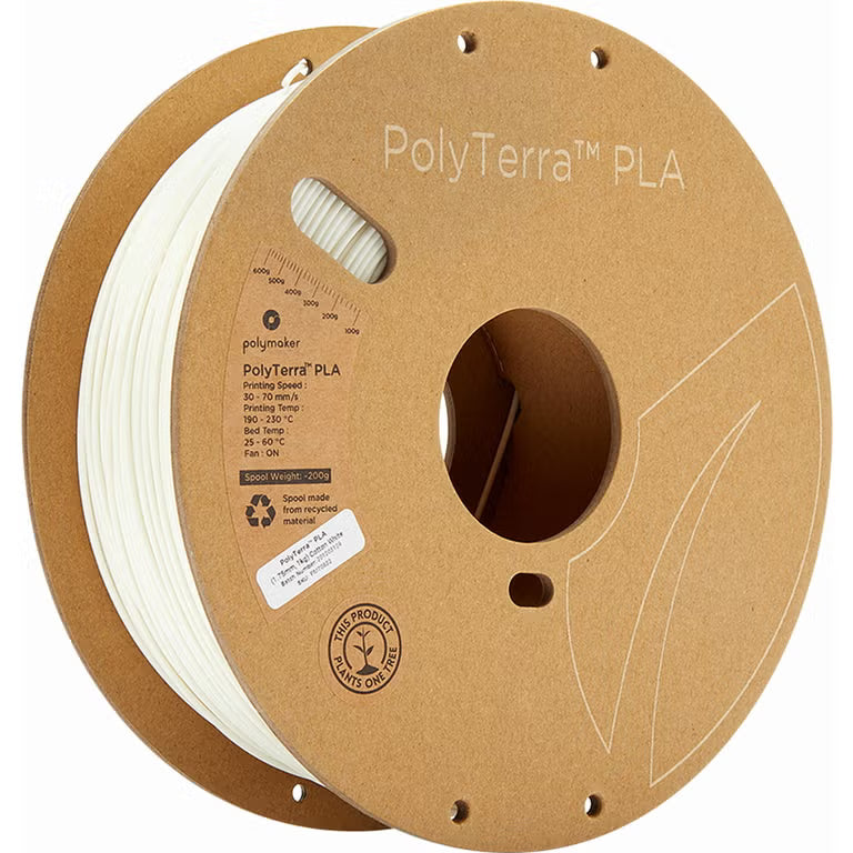 Bobina filamento Panchroma™ Matte PLA 1.75mm 1kg bianco