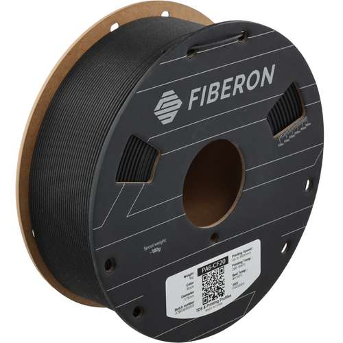 Fiberon PA6-CF20 - Colore Black - filamento 3D Polymaker 1.75mm