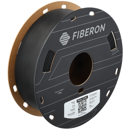 Bobina filamento Fiberon PA12-CF10 Polymaker 1.75mm nylon fibra di carbonio