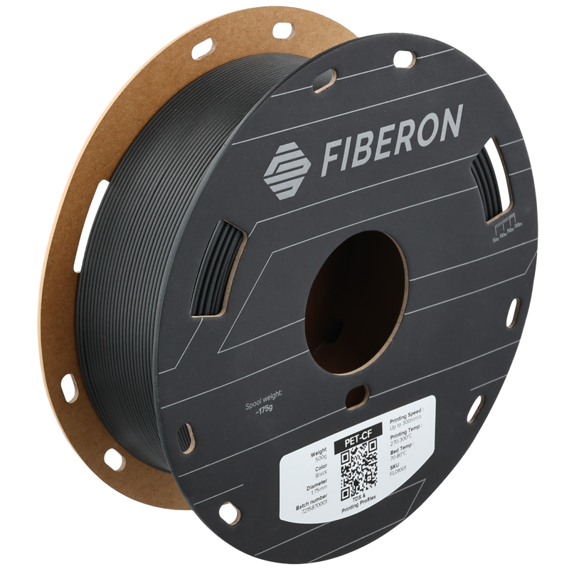 Fiberon PET-CF17 - 0.5kg / Black