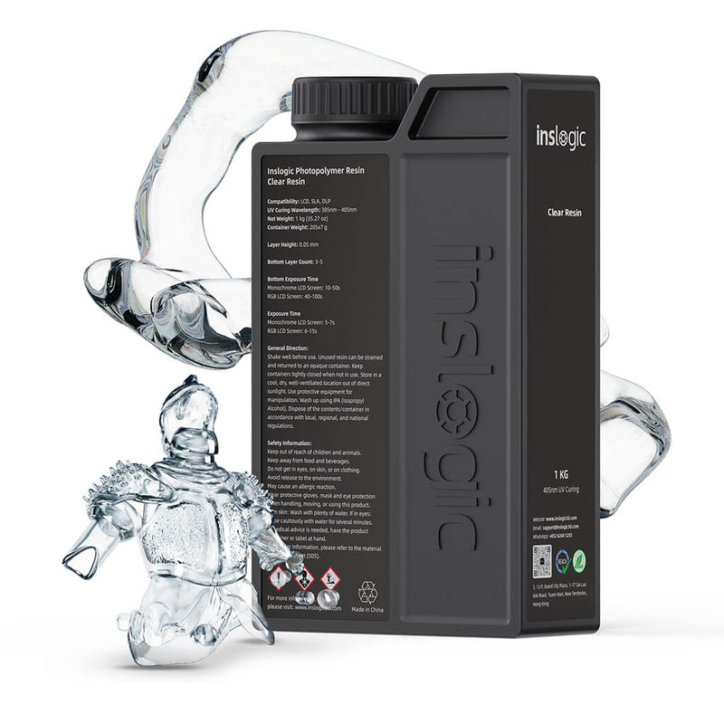 Resina Clear Inslogic - Clear / 1.0 Kg