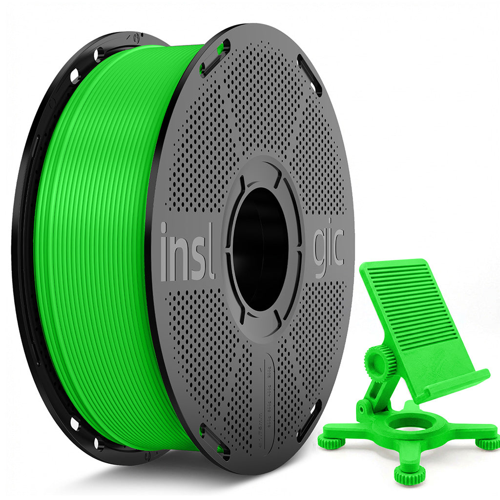 Bobina filamento PETG PRO Inslogic 1.75mm 1kg verde