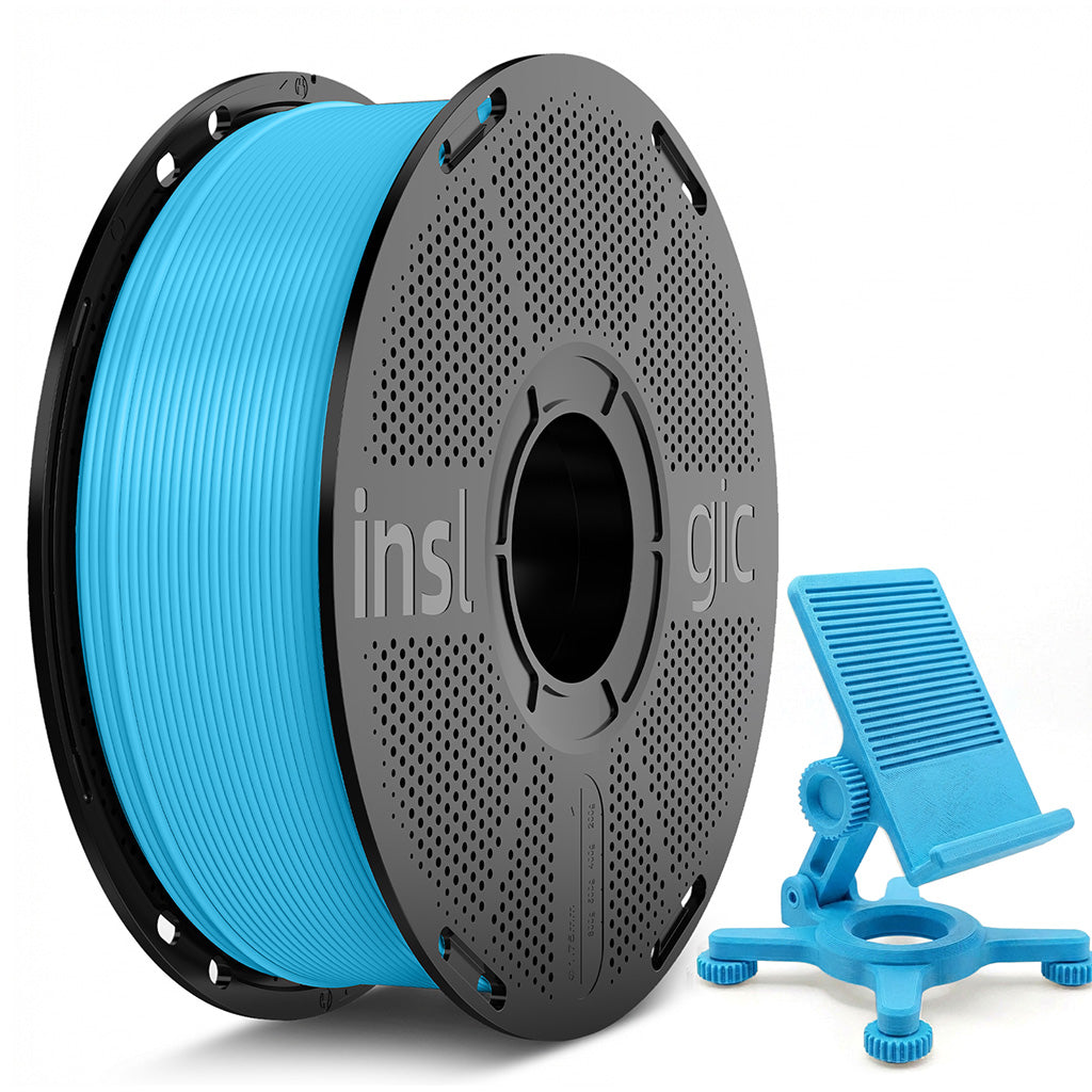 Bobina filamento PETG PRO Inslogic 1.75mm 1kg sky blue