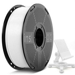 Bobina filamento PETG PRO Inslogic 1.75mm 1kg bianco