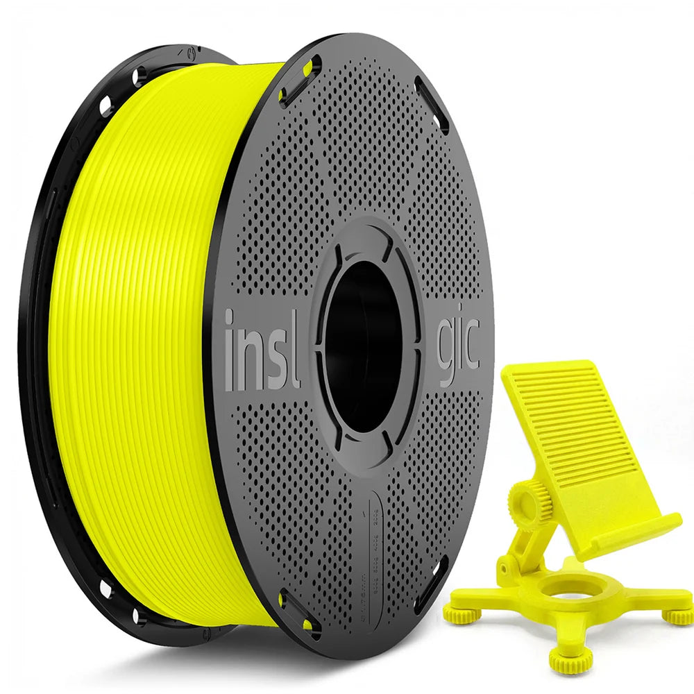 Bobina filamento PETG PRO Inslogic 1.75mm 1kg giallo