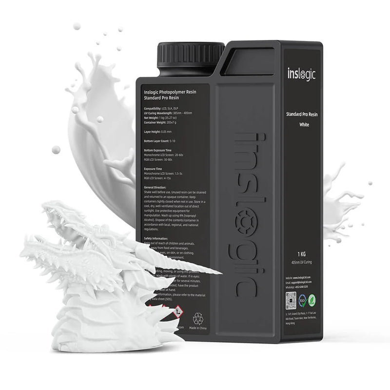 Resina Standard Pro Inslogic - White / 1.0 Kg