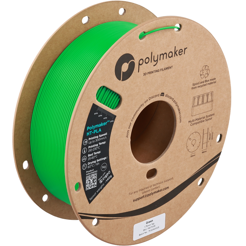 Polymaker HT-PLA - 1kg / Green #06924D