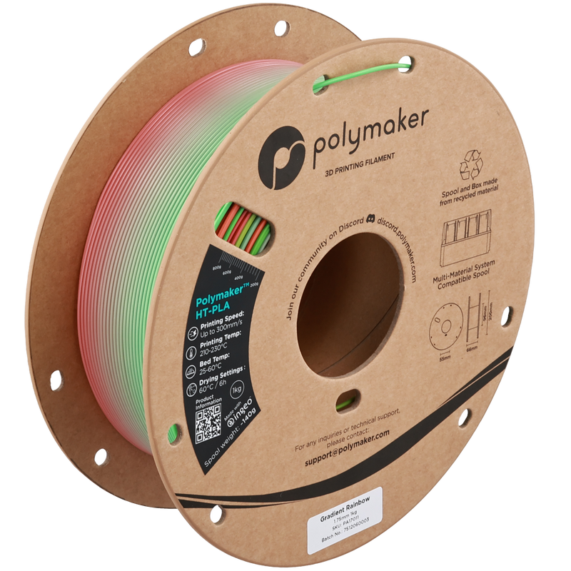 Polymaker HT-PLA - 1kg / Rainbow