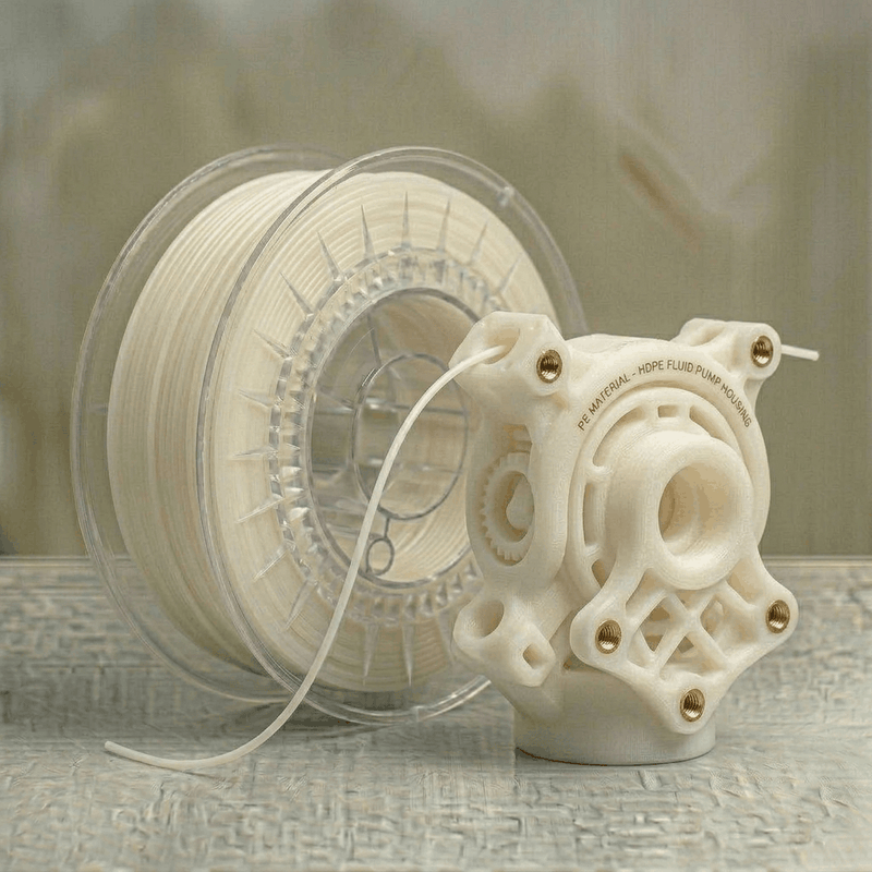 TreeD - PE E-lene HD - 0.75kg / White