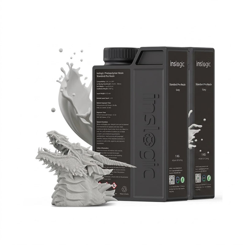 Resina Standard Pro Inslogic - Grey / Bundle · 2.0 Kg