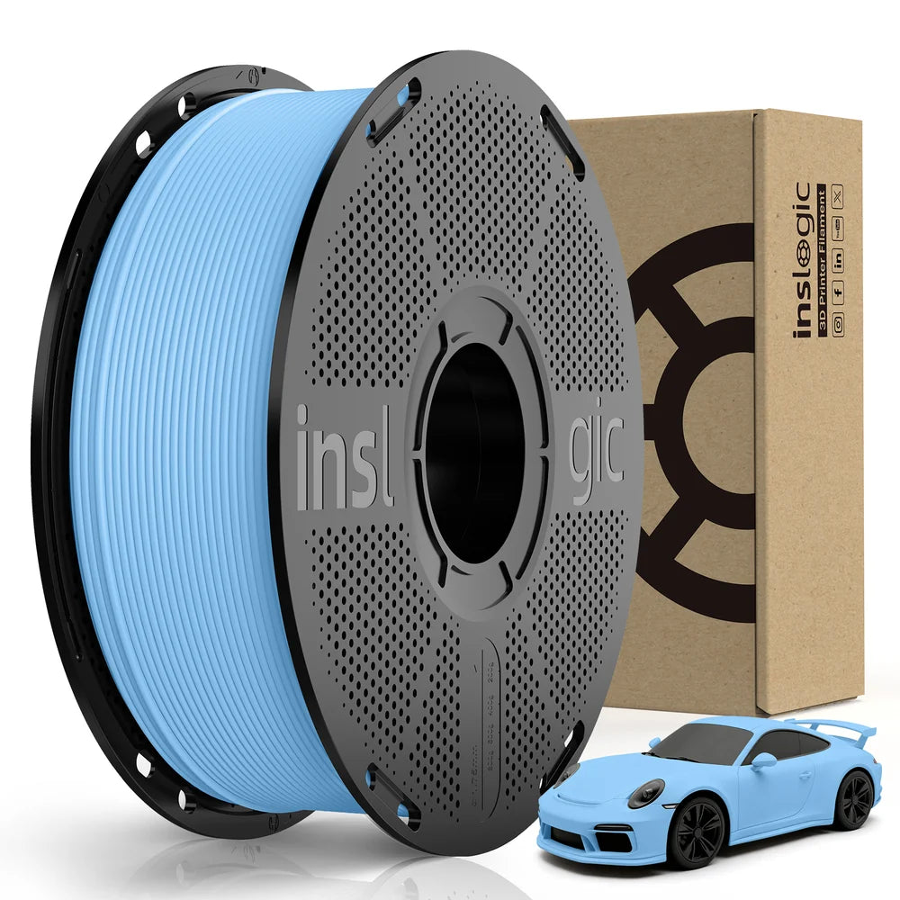 Bobina filamento PLA MATTE Inslogic 1.75mm 1kg