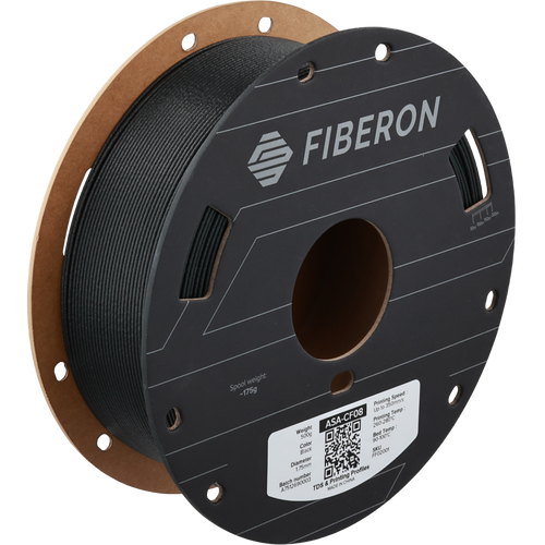 Fiberon ASA-CF08 - Colore Black - filamento 3D Polymaker 1.75mm