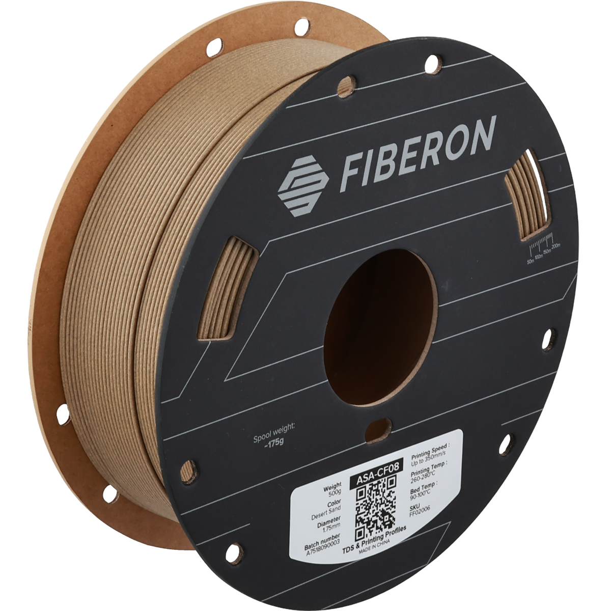 Fiberon ASA-CF08 - Colore Desert Sand - filamento 3D Polymaker 1.75mm